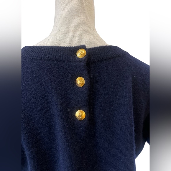 Vintage Chanel navy cashmere sweater - Picture 4 of 10
